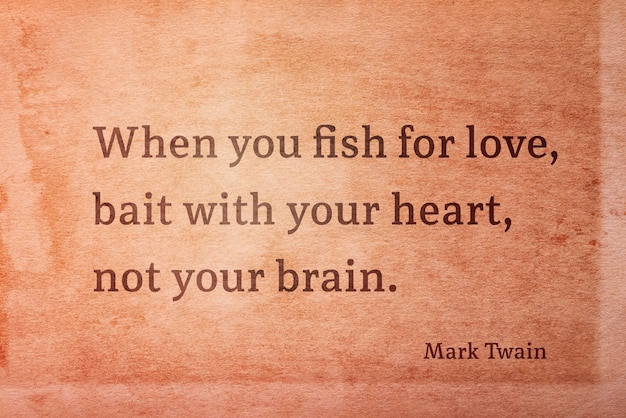 Fish for love Twain