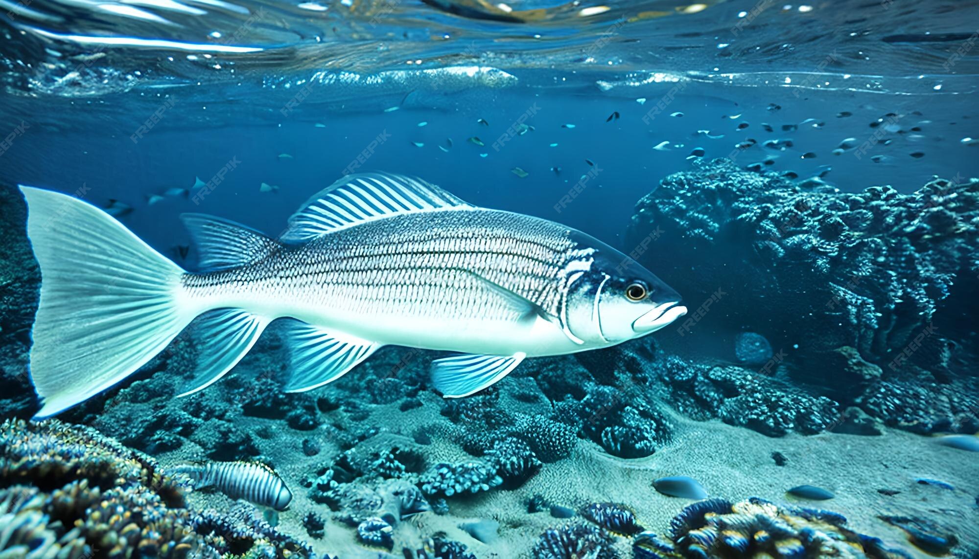 Premium AI Image | Fish in the ocean