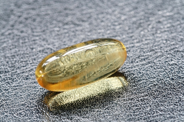 Photo fish oil capsules omega 3