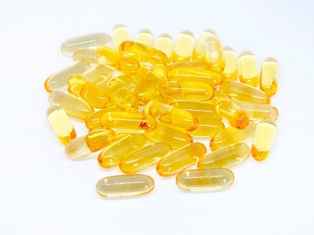 Fish oil capsules