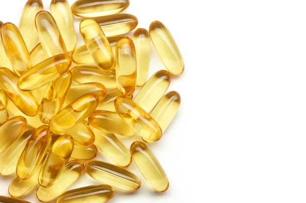 Fish oil capsules