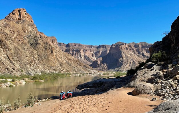 Foto sentiero escursionistico del fish river canyon