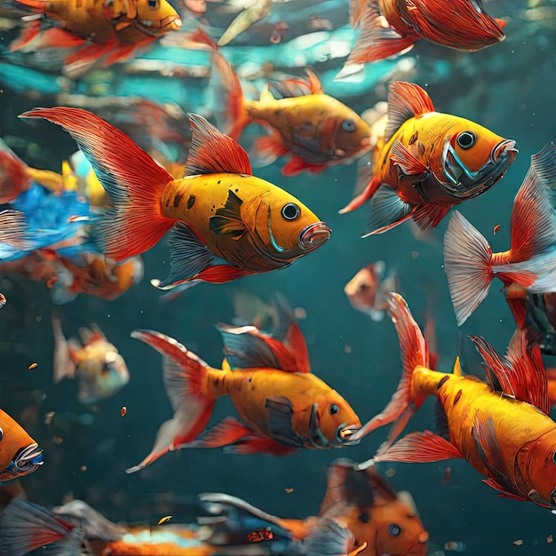 Fish Robotic Background Very Cool