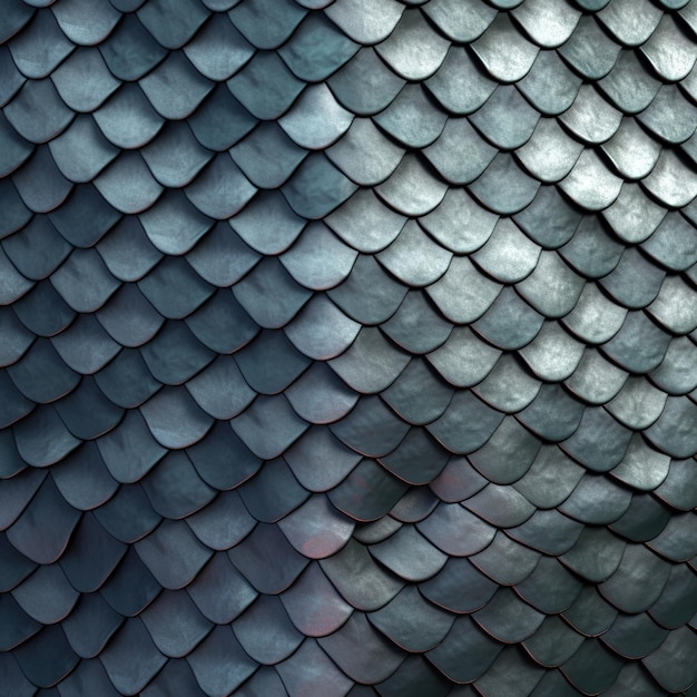 Photo fish scales pattern