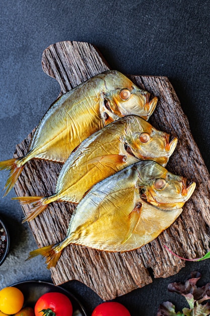 fish sea smoked vomer organic diet pescetarian