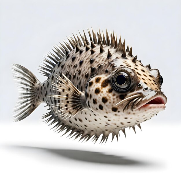 Foto un pesce che ha il nome del marchio