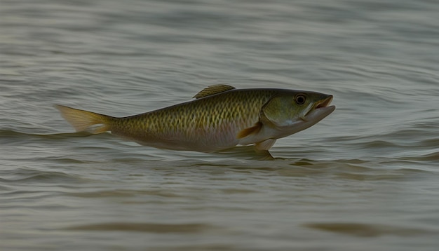 Photo a fish that has the word fish on it