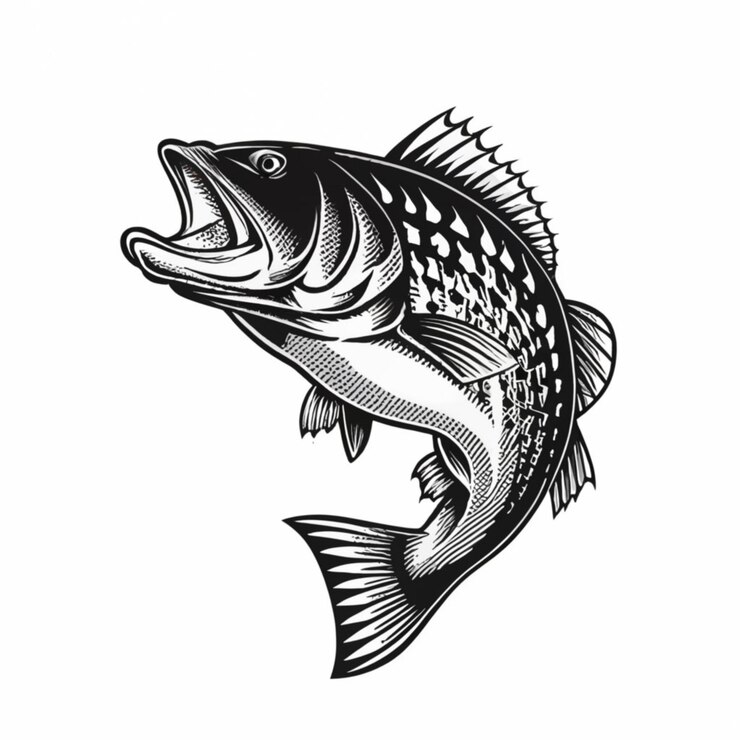 Photo a fish with a fish on it and a fish in the middle