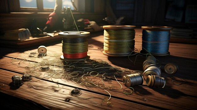 Fisher's Fishing Line and Hook