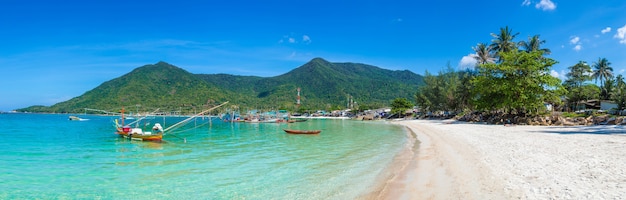 Fisherman boat on Phangan Island