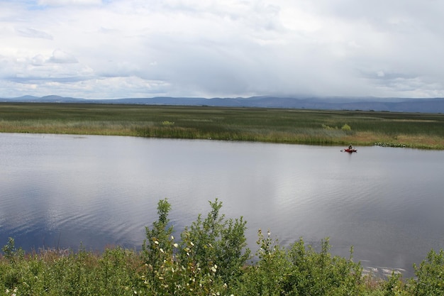 Fisherman on the klamath