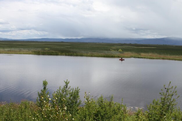 Fisherman on the klamath