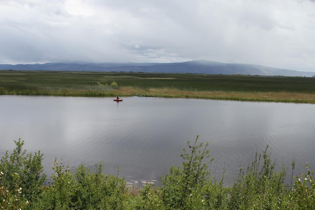 Fisherman on the klamath