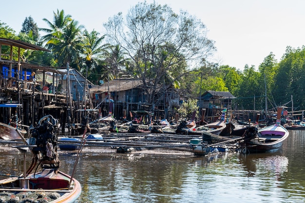 Fisherman's dock Trang Thailand
