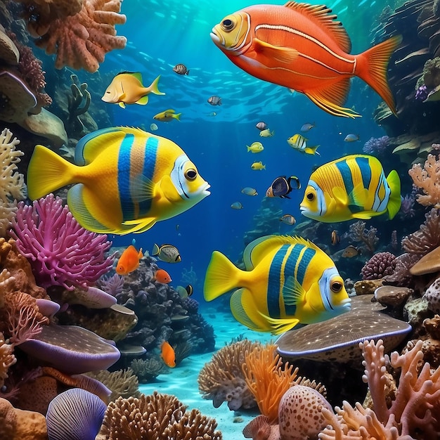 fishes in the ocean