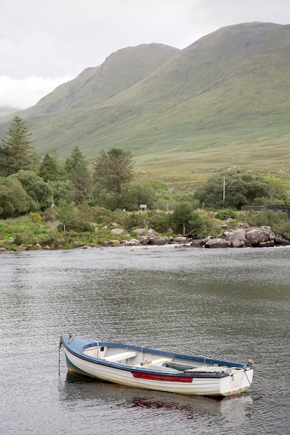 Fishing Boat Killary Fjord Connemara Ireland