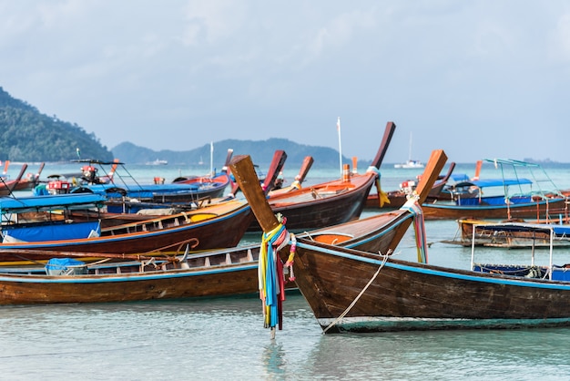 Fishing boat on the sea