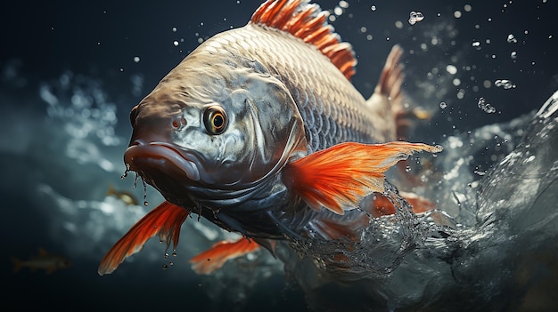 Fishing_concept_big_freshwater_fish_just_taken_from