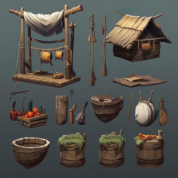 Photo fishing game assets