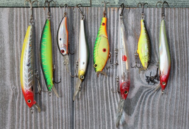 Fishing lures and equipment for fishing