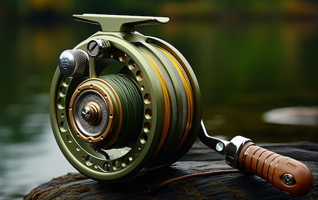 Premium Photo  Fishing Rod and Reel Accessories