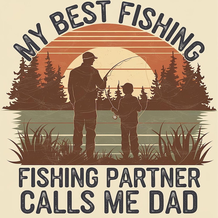 फोटो fishing t shirt design