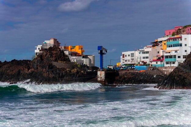 Foto villaggio di pescatori