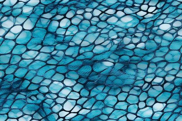 Fishnet texture seaside