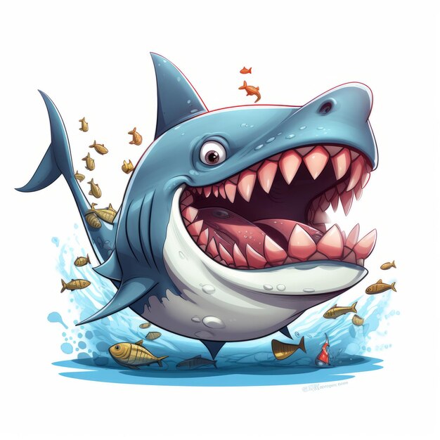 Fishy Funnies Hilarious Shark Shenanigans in Uncharted Waters