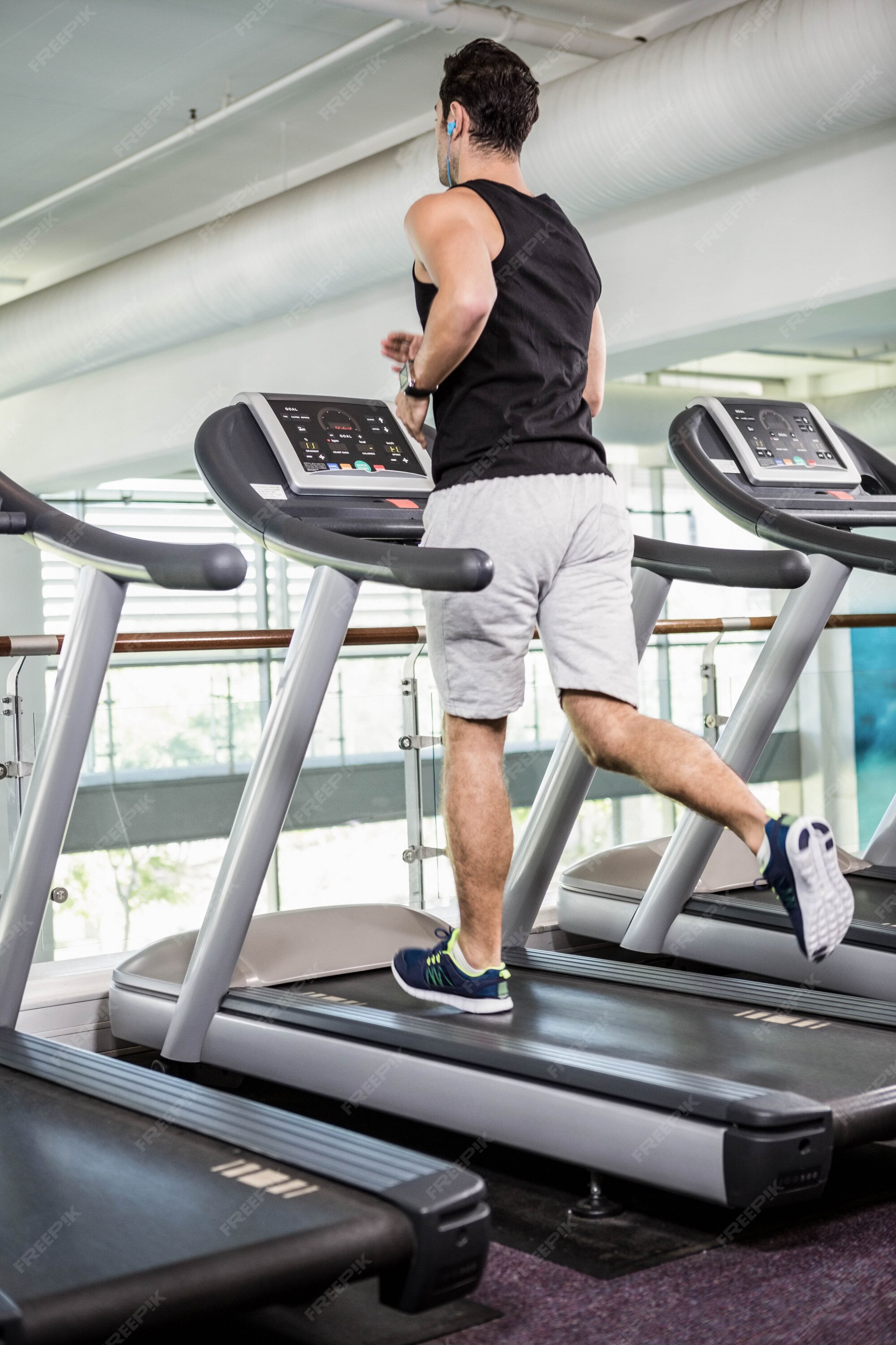 Man on a Treadmill