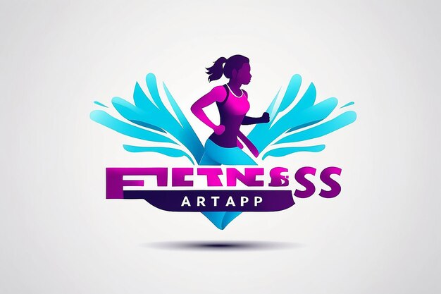 Photo fitness app logo