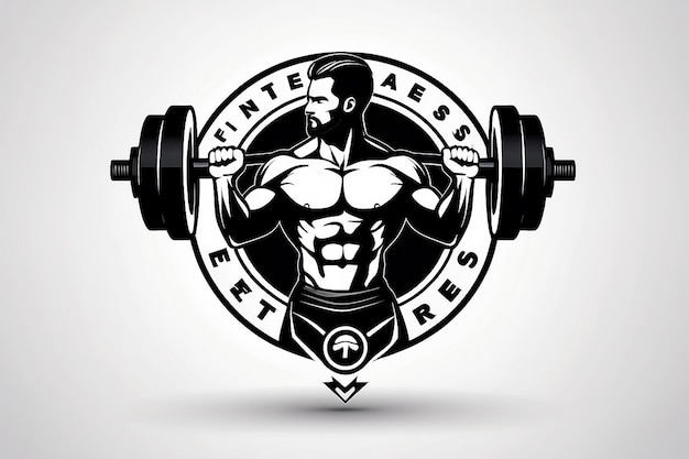 Photo fitness apparel logo