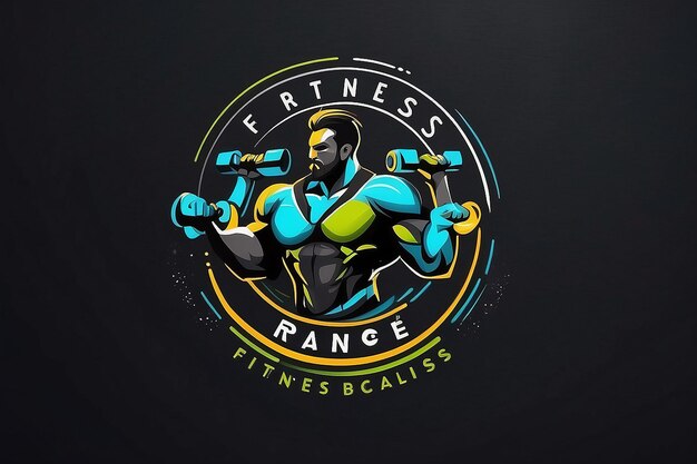 Photo fitness brand logo