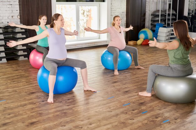 Фитнес-класс для беременных