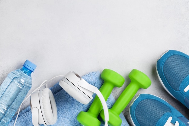 Fitness concept achtergrond