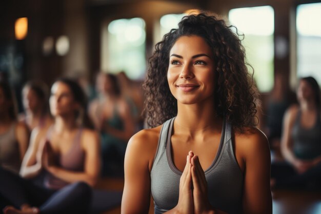 Foto appassionati di fitness in palestra