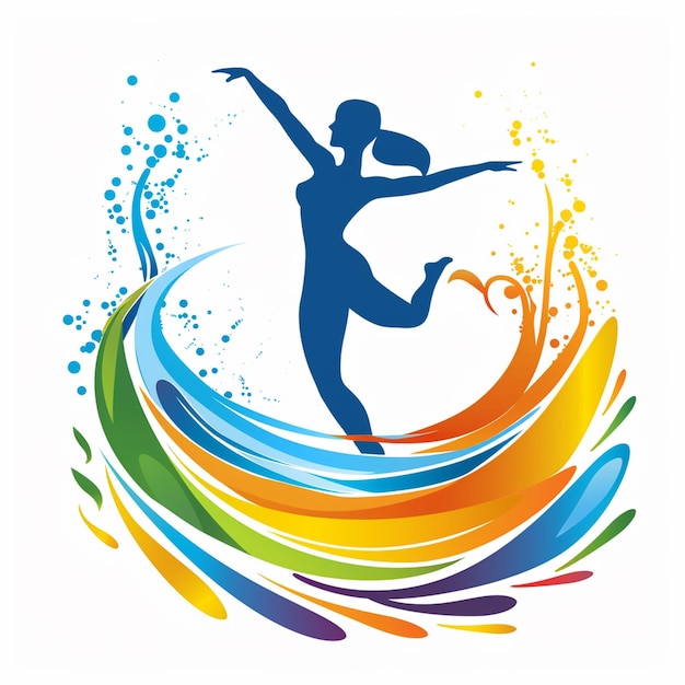 Foto logo del fitness logo dello sport