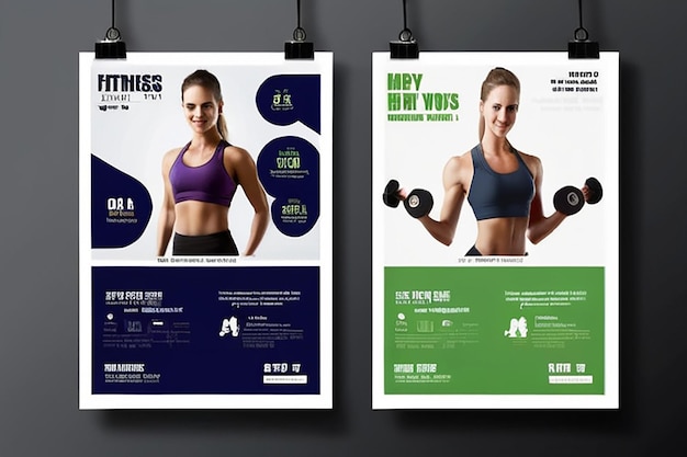 fitness poster template