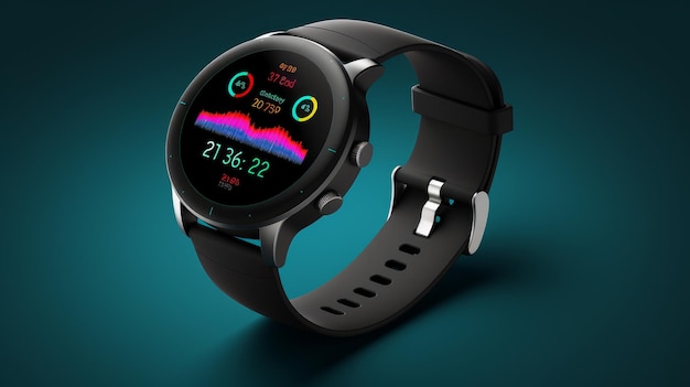 Fitness tracker and smartwatch AI generated