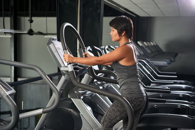 Fitness woman in gym