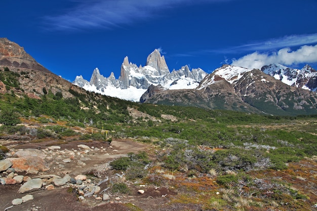 Fitz Roy mount, El Chalten, 파타고니아, 아르헨티나