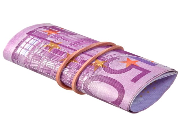 Five hundred euro banknotes