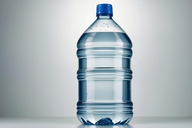 Photo fiveliter bottle of water isolated on a white background