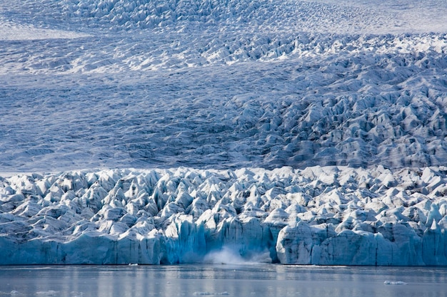 Fjallsjokull 빙하 아이슬란드