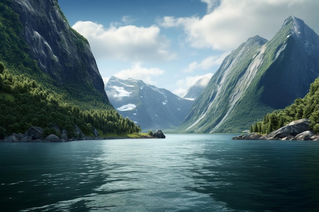 Fjord Landscapes in Norway