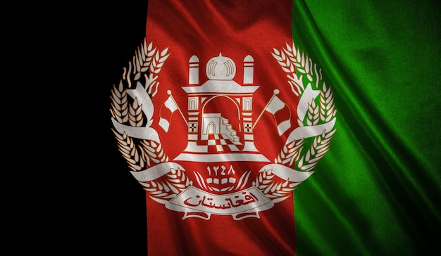 Flag of Afghanistan background