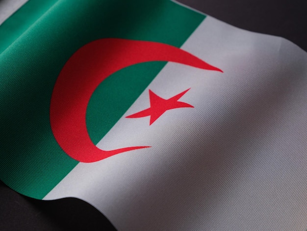 Photo flag of algeria