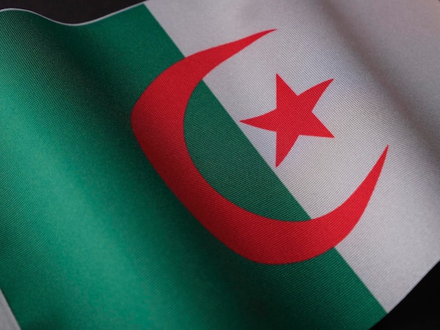 Photo flag of algeria