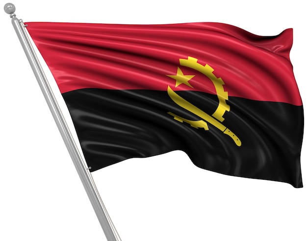 Photo flag of angola