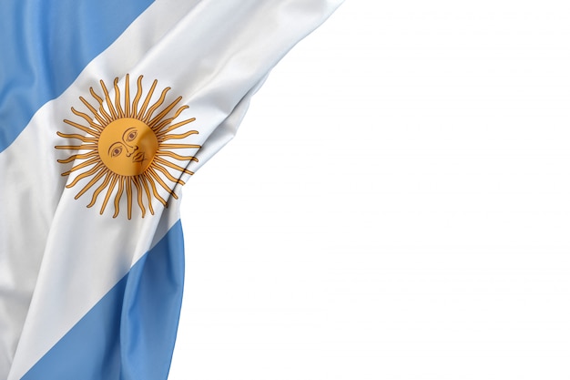 Foto bandiera dell'argentina